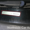 Example of metal VIN Plate on Holden dashboard