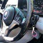 BMW 325I SEDAN 2001 dashboard with replacement key in ignition