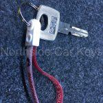 MERCEDES-BENZ 500 COUPE 1985 replacement key